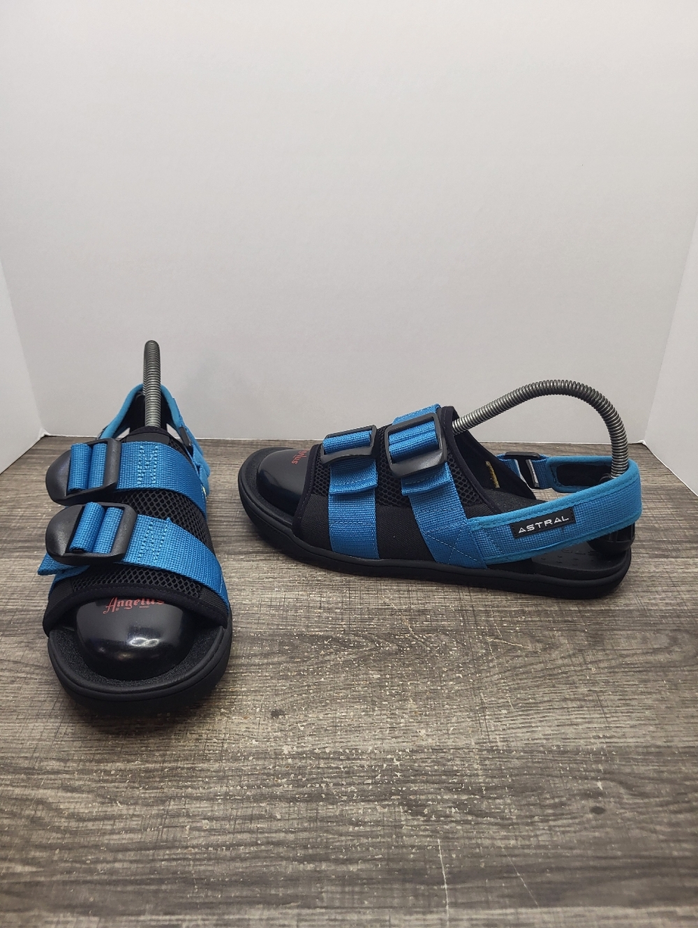 Astral PFD Open Toe Water Boat Blue Black Strappy Outdoor Sandals Women's Size 9